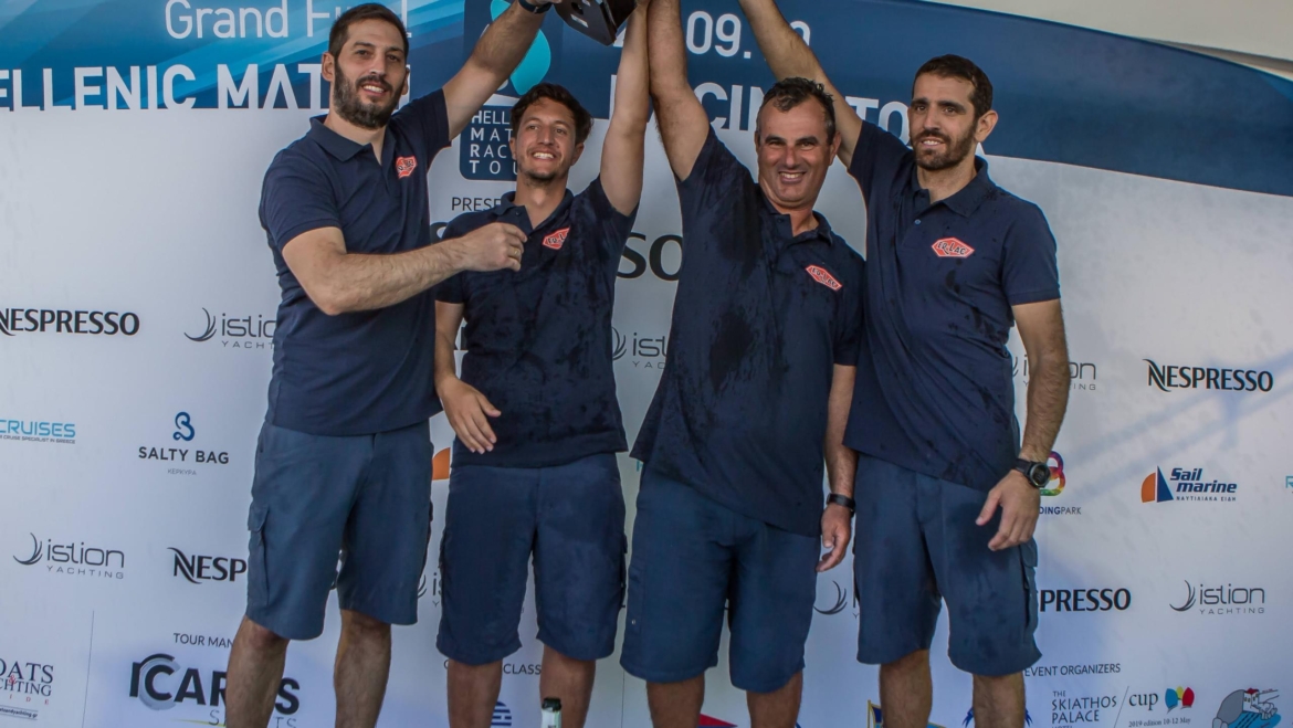 O Θοδωρής Τσουλφάς μεγάλος νικητής του 6ου Hellenic Match Racing Tour